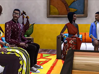 Indian unseen group sex represent mom represent son represent father and represent daughter
